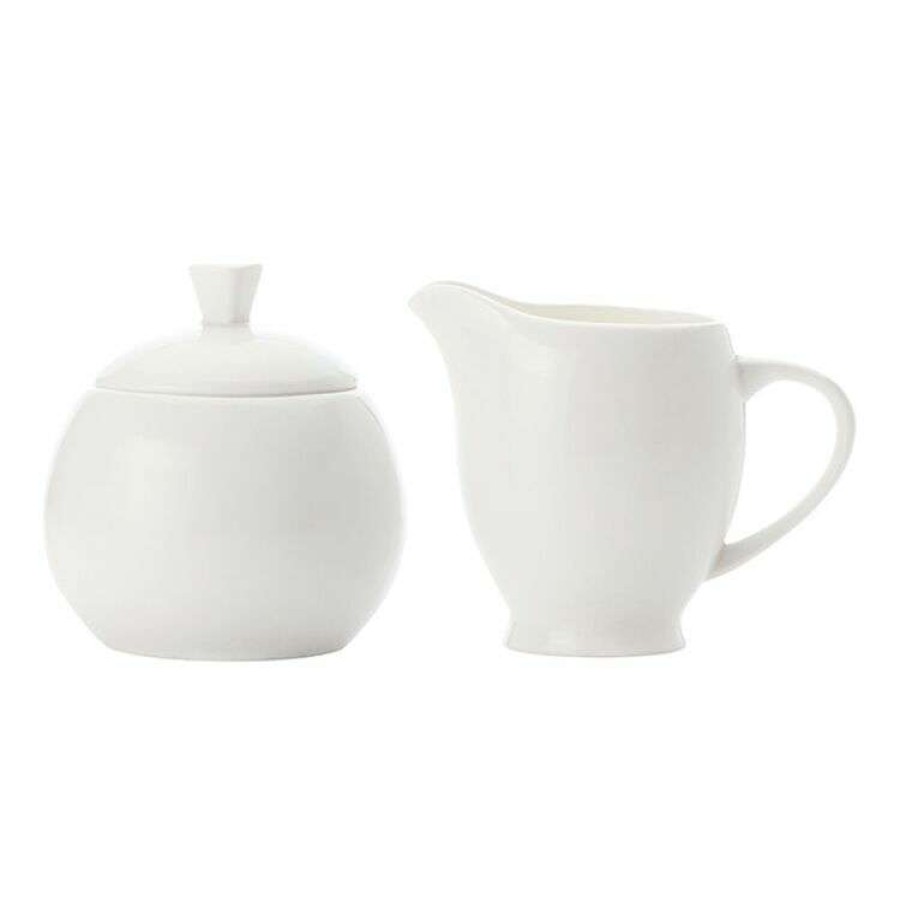 Kitchen & Dining * | Casa Domani Pearlesque Sugar And Creamer