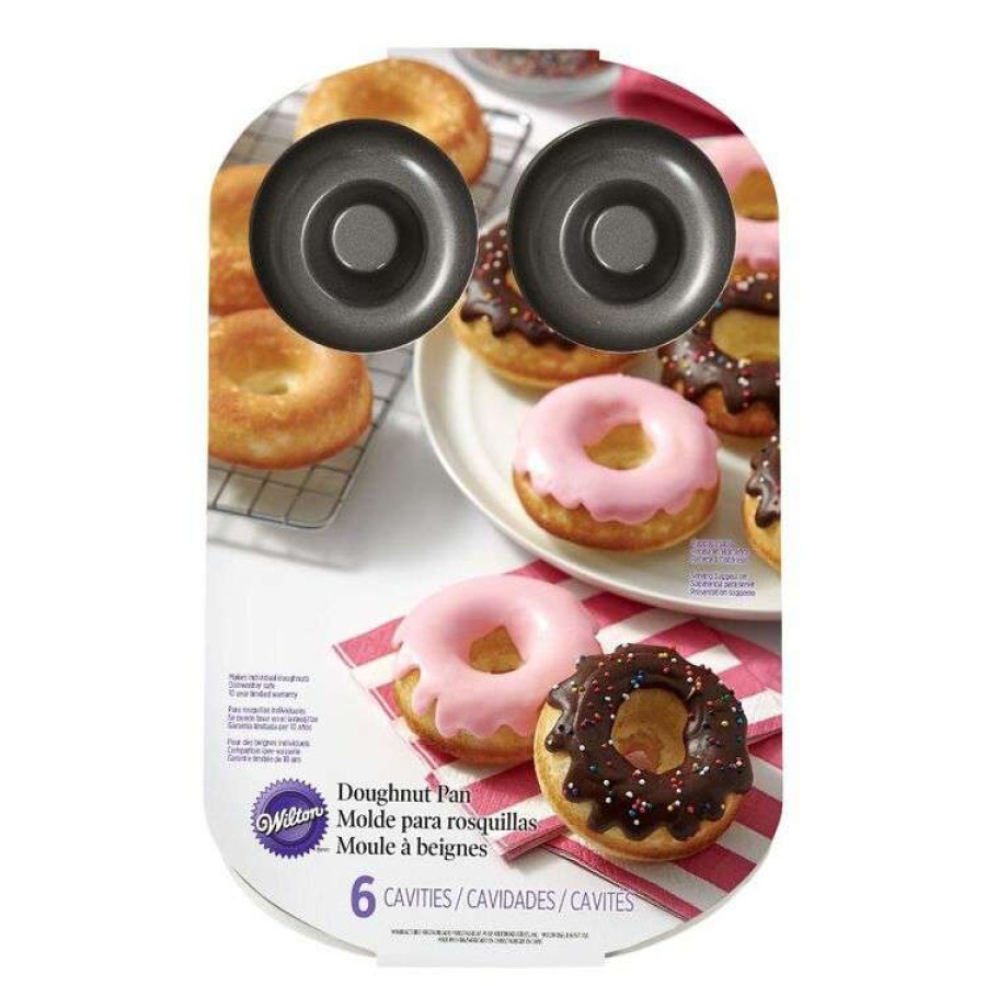 Kitchen & Dining * | Wilton 6 Cavity Donut Pan