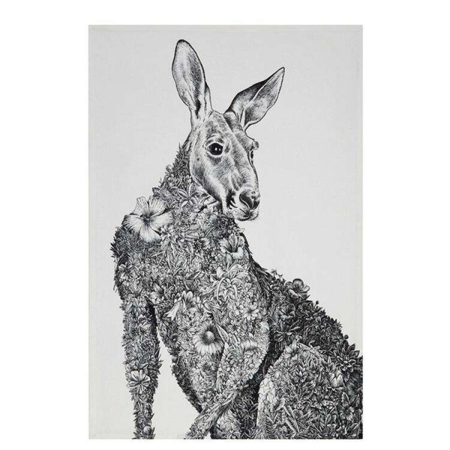 Kitchen & Dining * | Maxwell & Williams Marini Ferlazzo 50 X 70 Cm Tea Towel Kangaroo