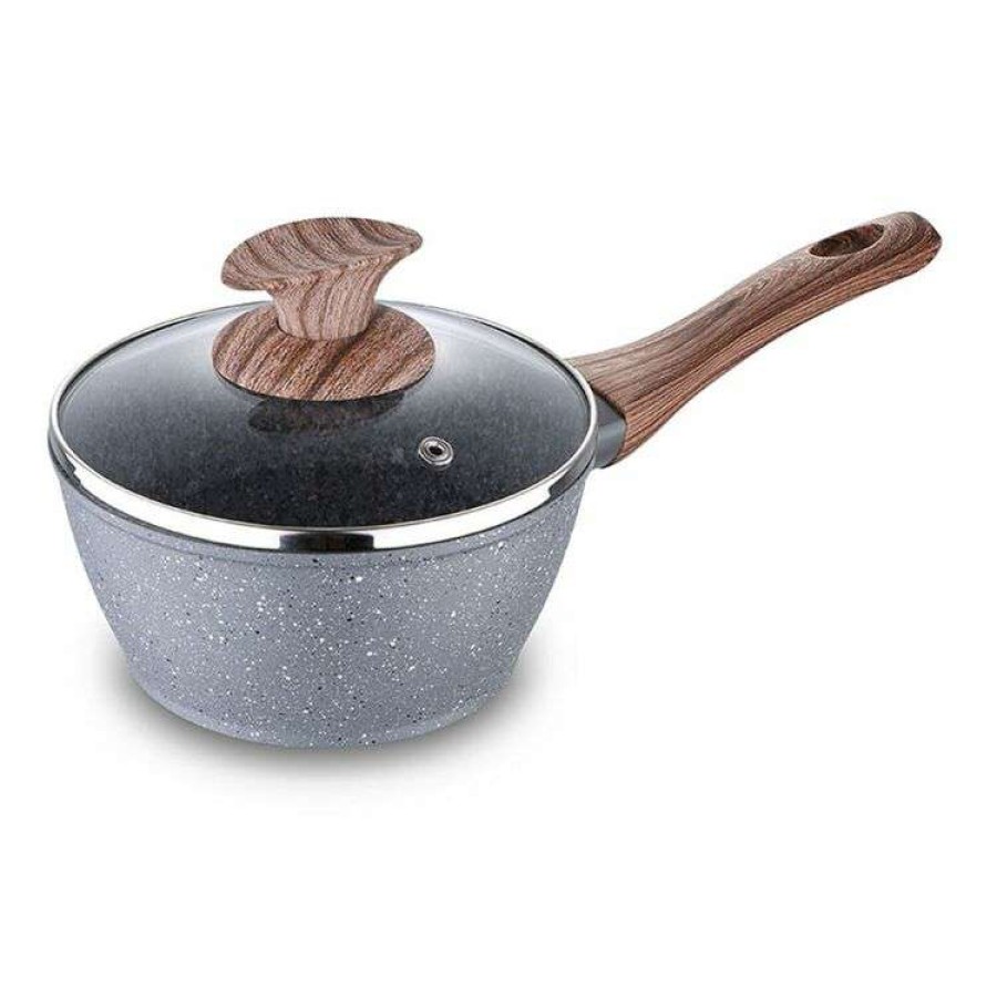 Kitchen & Dining * | Bergner Granito Aluminium Saucepan 16Cm