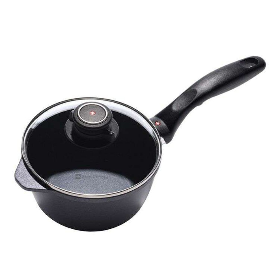 Kitchen & Dining * | Swiss Diamond Classic Saucepan With Lid 16Cm