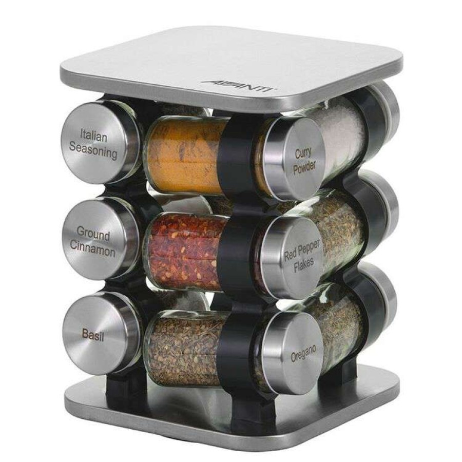 Kitchen & Dining * | Avanti Revolving Spice Rack 12 Jars