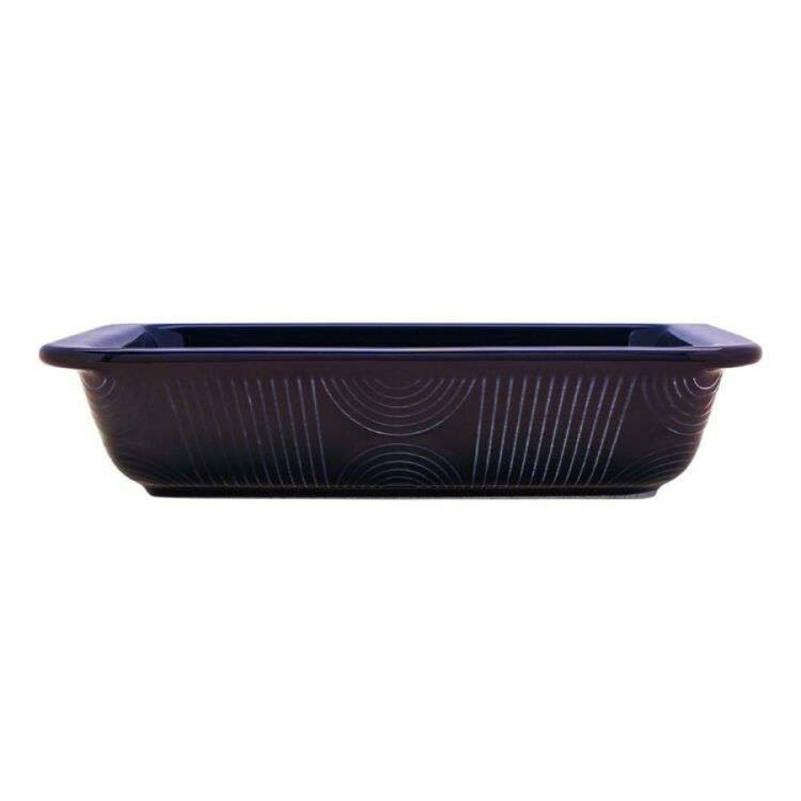 Kitchen & Dining * | Maxwell & Williams Arc Rectangular Baker Indigo Blue Gift Boxed Medium