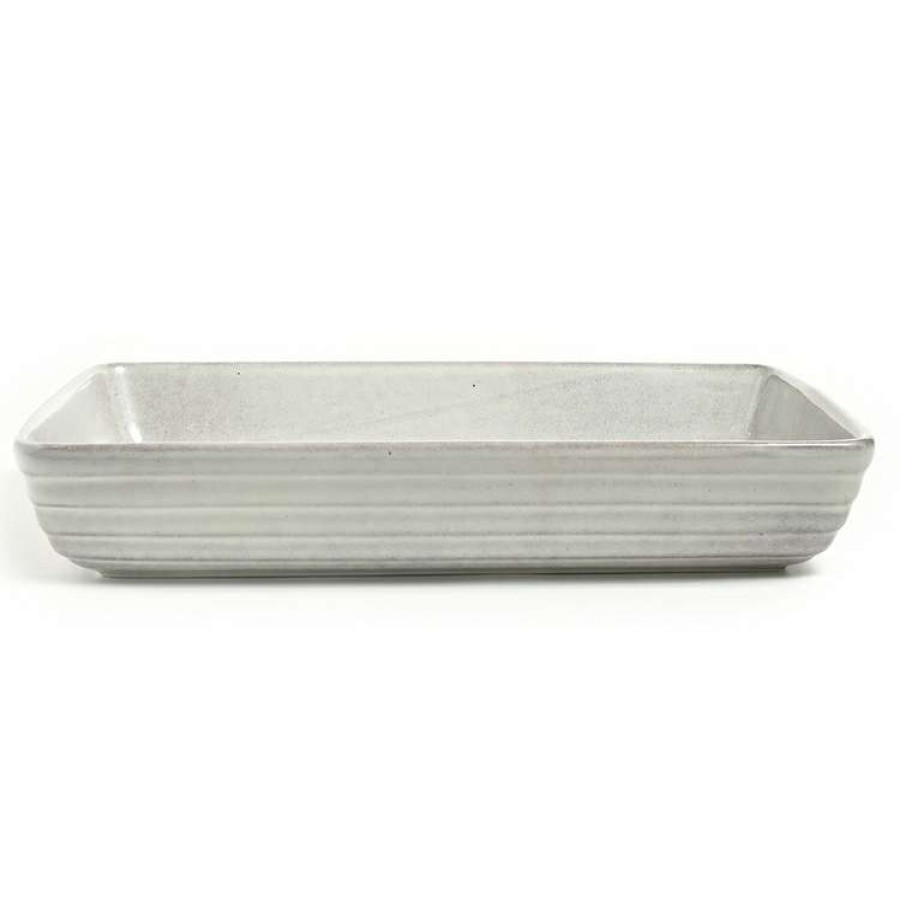 Kitchen & Dining * | Classica Lunde Ceramic Ovenware Rectangle Baker 36Cm Grey