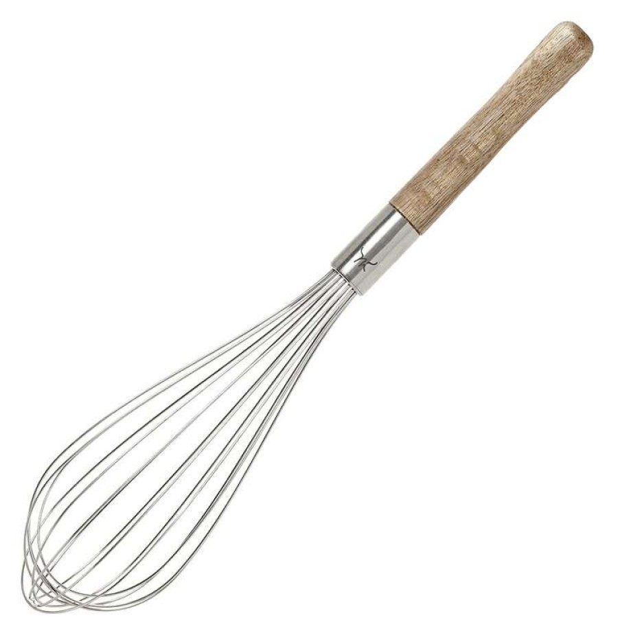 Kitchen & Dining * | S&N By Miguel Maestre Acacia Stainless Steel Silicone Whisk