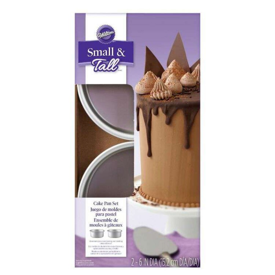 Kitchen & Dining * | Wilton Small & Tall 2Pc Cake Pan Set