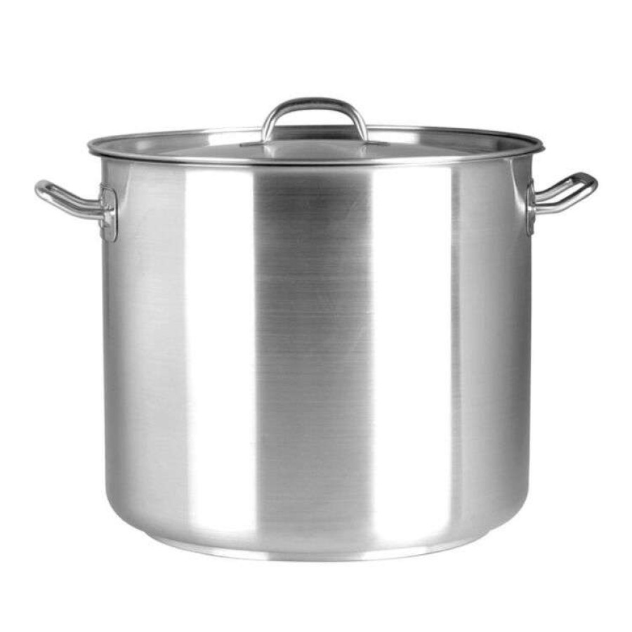 Kitchen & Dining * | Chef Inox Elite Stainless Steel Stockpot 16.5L