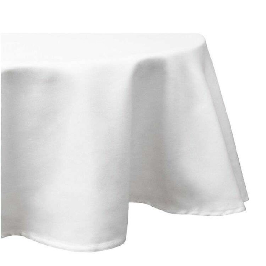 Kitchen & Dining * | Just Home Cuisine Tablecloth White 150 X 300 Cm