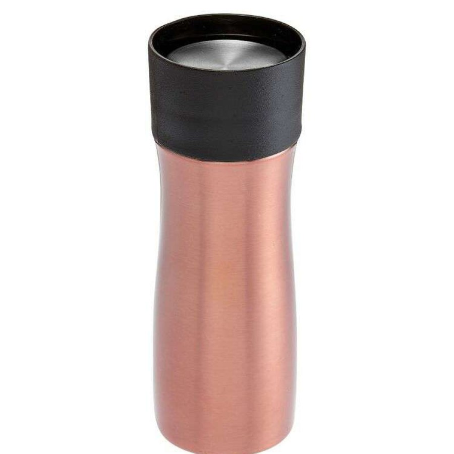 Kitchen & Dining * | Tempa Avery Metallic Rose Travel Mug